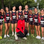 Bellaire's Varsity Girls cross country team