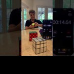 Gabe Kalina Solves a Rubik's Cube