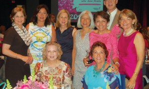 Jeannie Frazier, Nadine Eidman, Margaret Pfeiffer, G.G. Hsieh, Lourdes Hernandez, Allen Wilson, Dorothy Paterson, (seated, from left) Karen Funk and Arza Funk