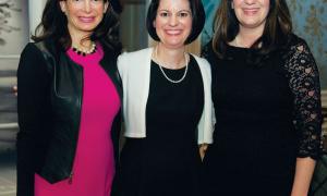 Whitney Walsh, Susan Barnes and Mitra Woody