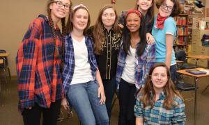 Caitlin Ellithrope, Reilly Wade, Sabrina Scaglia, Mycah Clay, Isabel Smith, Ruth Masters, Morgann Farley