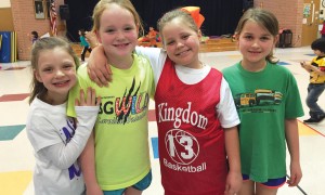 Hailey Economides, Olivia Rissmiller, Lauren McMackin and Marie Knolle