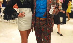Heidi Hite and Dr. Michael Yafi
