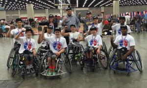 TIRR Memorial Hermann Junior Hotwheels team