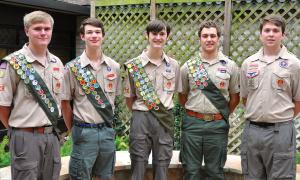 Tristan Benwell, Bryson Phillips, Nathan Vickery, Trey Lowe, David Horsley
