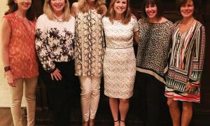 Ann Cochran, Leah Eknoyan, Susan McConn, Eden Jones-Hinds, Amanda Fisher, Jennifer Dollinger