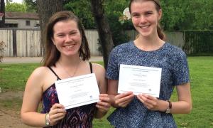 Allison Keys and Charlotte Brannon