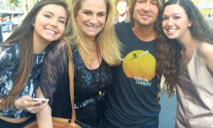 Avery Myers, Jill Klaff, Keith Urban and Katie Estelle Klaff