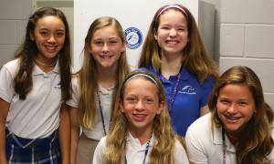 McHaley Ho, Lindsay Elwood, Katie Davis, Katie Kopel, Peyton Howard