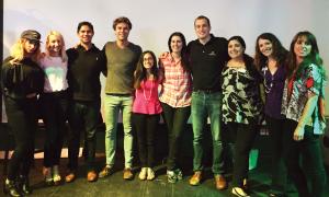 Comedians and the host committee