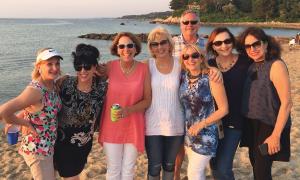 Ebie Nametz, Mike Nametz, Connie Senter, Sharon Maloney, Lili Rubin, Sharon Albert Brier, Vicky Dyer-Smith, Mady Kades