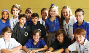 Pin Oak students
