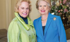 Nancy Ames and Ginger Blanton