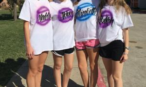 Madeleine Baird, Abigail Thorne, Elizabeth Fisher and Rebekah Stephens