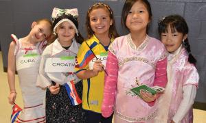 Eva Hindmarch, Madeleine Luca, Isabella Sorenson, Catherine Xue and Lydia Huang