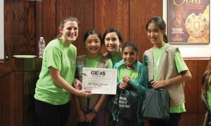 Kelsey Friedemann, Nina Zhang, Sophia Hernandez, Sejal Thakur and Nicole Mao