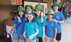 Elise Singletary, Anabella Johnston, Ginger Silverman, Gabi Trout, Nicholas Lam, Jason Gerber