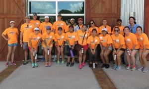 Camp for All volunteers