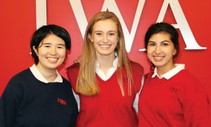 Jennifer Martin, Anna Winter and Marina Pirzada