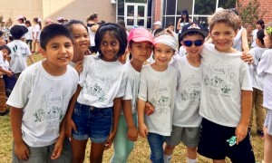 Condit first graders at field day