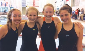 Lindsey Regan, Marie Walsh, Brynn Bond, Sofia DeMeo