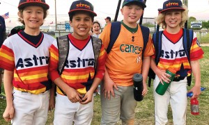Sam Anderson, Jackson Carrillo, Charlie Pesek and Rafe Hollingsworth