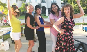 Patricia Rosario, June Loveland, Mariam Lakhani, Sabrina Khan and Lucette Reiger