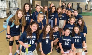 Emery/Weiner sixth-grade volleyball team