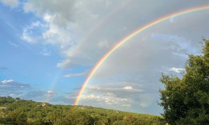 A rare rainbow