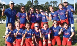 West University Softball Association 10U WAVE all-star team