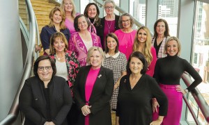 The luncheon and auction committee members