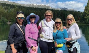 Sharon Maloney, Joan Lebow, Lili Rubin, Sharon Brier, and Cynthia Mills