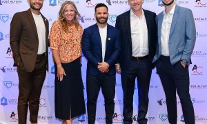 Lance McCullers Jr., Melissa Sugulas, Jose Altuve, Dan Sugulas, Kyle Tucker, 