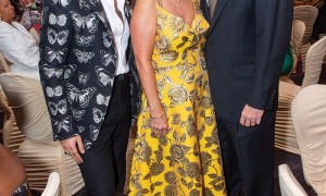 Fady Armanious and Donna and Norman Lewis