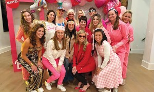 Barbie-themed Amazing Race auction party