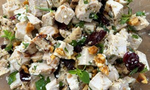 Greek chicken salad