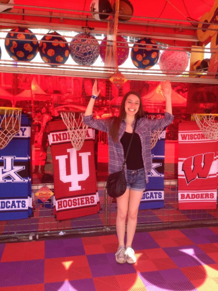 While at the Houston Rodeo this year, Alex Daily came across this Indiana University banner. She knew she wouldn’t be a good Hoosier if she didn’t stop to show her IU pride. While at the Houston Rodeo this year, Alex Daily came across this Indiana University banner. She knew she wouldn’t be a good Hoosier if she didn’t stop to show her IU pride.