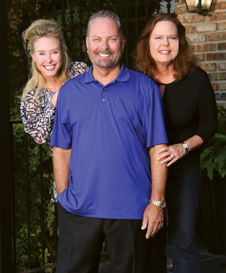 Lisa Riddle, Larry Hoffman and Lori Wilkins