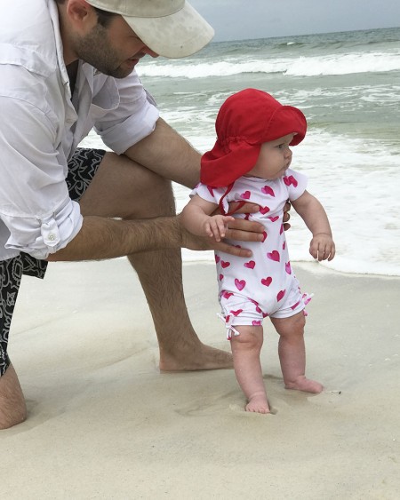 Georgia on the beach