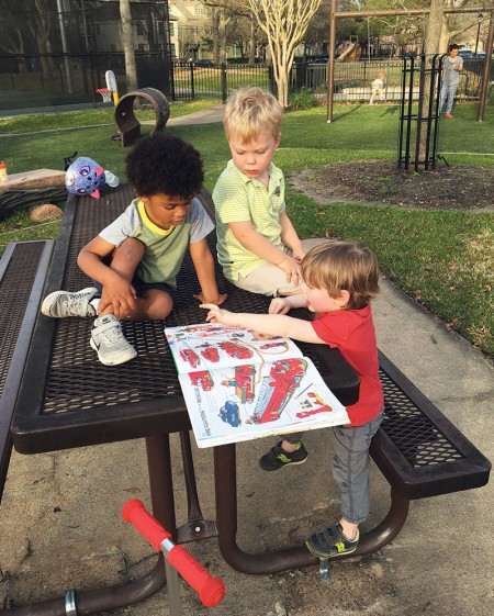 Ellis Hargrove, Henry Kuzma and James Rigamer