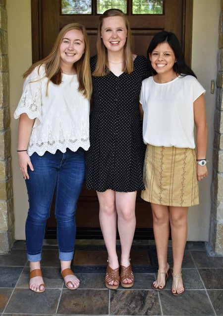 Kenna Carson, Allison Gentry, Julia Reidel