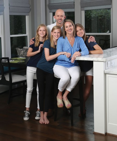 Lucy, Caroline, Wesley, Jenny and Molly Vestal