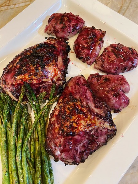 Chicken and asparagus Chicken and asparagus