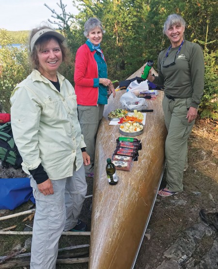 Carol Phillips, Lisa McGinness, Patricia Hattenbach