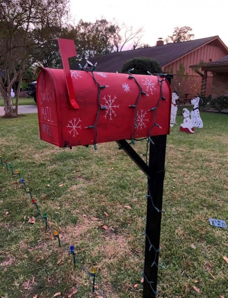 The Santa Express mailbox 