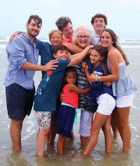 Marsha Griffith Eckermann, Hunter Griffith, Jacob Janes, Joshua Janes, Jackson Janes, Joseph Janes, Genny Griffith, Georgia Griffith, Lily Griffith