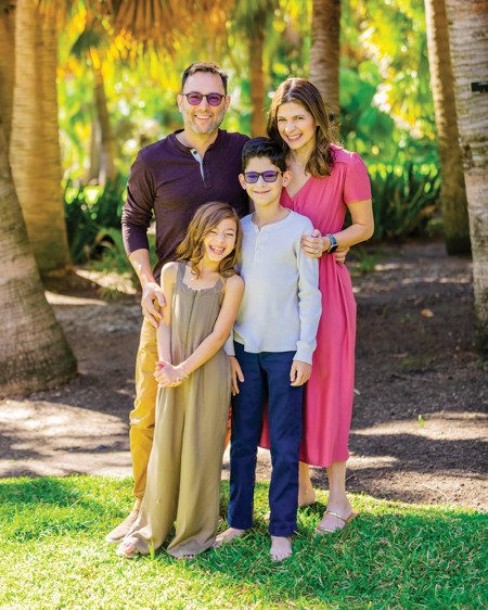 Mark Goffman, Lindsay Goffman, Oliver Goffman, Maddie Goffman
