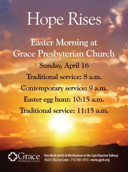 Easter Morning at Grace Presbyterian Church