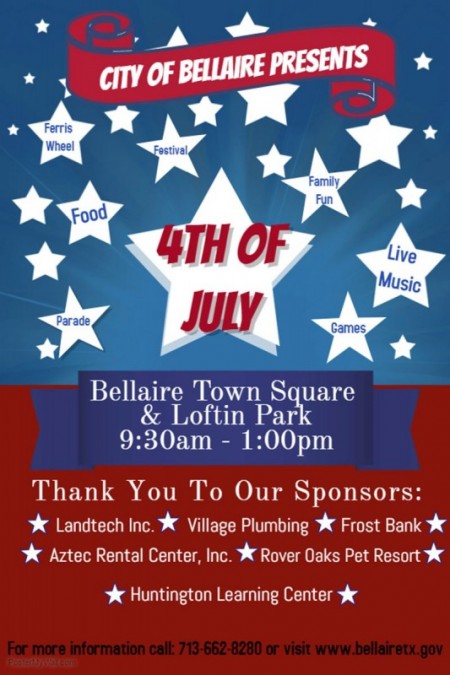 City of Bellaire's Fourth of July Parade and Festival