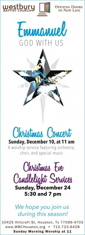 Westbury Baptist Church Christmas Concert